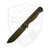 Hellbender Blade Co Mudpup 5, Black/OD/FDE G10, OD Green Magnacut