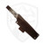 Hellbender Blade Co Mudpup 5, Black/Brown/White G10, Stonewash Magnacut