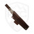 Hellbender Blade Co Mudpup 5, Black/Brown/White G10, Coyote Magnacut