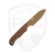 Hellbender Blade Co Ranch Hand, Burlap Micarta, Coyote Magnacut