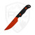 Hellbender Blade Co Outfitter, Black G10, Orange Magnacut