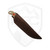 Hellbender Blade Co Outfitter, OD Green Micarta, Orange Magnacut