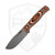 Hellbender Blade Co Snot Otter 4.0 Orange/Black/White G10, Two-Tone Satin CPM 3V