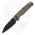 Kershaw Bel Air XL FDE Aluminum, Black CPM M4 - 6110FDE
