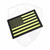 CountyComm Laser Cut US Flag Patch - UGM Glow 3x2