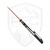 Vosteed Porcupine Top Linerlock, Black Titanium, Copper Dune 154CM - A4802