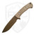 Hinderer REC Exclusive Ranch, OD Green Micarta, Battle Finish FDE 3V