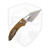 Microtech M-Stitch S/E Ram-Lok, Tan Frag Aluminum, Stonewash M390MK - 169MRL-10FRTA