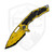 Heretic Medusa Manual Tanto, Cel Shaded Yellow, Magnacut - H009-CS-YW