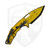 Heretic Medusa Manual Tanto, Cel Shaded Yellow, Magnacut - H009-CS-YW