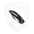 Microtech M-Stitch S/E Ram-Lok, Black Frag Aluminum, Stonewash M390MK - 169MRL-10FR