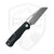 Ironfly Syperfly Linerlock, Black G10, Satin 14C28N - VF03-BK