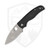 Spyderco Shaman Black G10, Stonewash S30V - C229GP