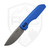 ProTech Vero Designs Synapse 2, Blue Aluminum, Stonewash MagnaMax - VERO2101-Blue MM