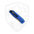 ProTech Vero Designs Synapse 2, Blue Aluminum, Stonewash MagnaMax - VERO2101-Blue MM