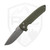 ProTech Rockeye Auto, Carbide Texture Green Aluminum, Stonewash Magnacut - LG3105-Green