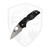 Spyderco Lil' Native Lightweight SpyderEdge Black FRN, Satin BD1N - C230SBK