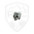 Prometheus Design Werx Anatomical Memento Mori Lanyard Bead - Titanium