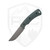TRM Tagalong Fixed Blade, Forest Green G10, Stonewash Magnacut