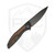 Shirogorov NeOn NL, Titanium w/ Natural Micarta, MRBS, Elmax Blade - SHI-NNL-NM