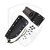 ESEE Model 5, Natural Canvas Micarta, Powder Coat 1095 - 5PBK