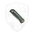 Klaken Drake Liner Lock Flipper, Green Micarta, Stonewash D2 - J305GN