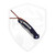 Klaken Tidefall Liner Lock Flipper, Blue / Black G10, Damascus - TL-J279-Blue