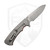 Hinderer Knives Project X Sheepsfoot Orange G10, Stonewash Magnacut