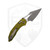 Microtech M-Stitch S/E Ram-Lok, OD Green Frag Aluminum, Apocalyptic M390MK - 169MRL-10AFROD
