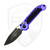 Microtech LUDT Gen III S/E, Purple Aluminum, Black M390MK - 1135-1PU