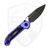 Microtech LUDT Gen III S/E, Purple Aluminum, Black M390MK - 1135-1PU
