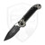 Microtech LUDT Gen III S/E, Natural Clear Aluminum, Black M390MK - 1135-1NC