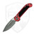 Microtech LUDT Gen III S/E, Red Aluminum, Apocalyptic M390MK - 1135-10APRD