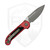 Microtech LUDT Gen III S/E, Red Aluminum, Apocalyptic M390MK - 1135-10APRD