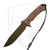 Chris Reeve Knives Pacific, Natural Canvas Micarta Handle, FDE Cerakote Magnacut - PAC-1013