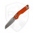 Microtech MSI Mini S/E, Fluted Orange Aluminum, Apocalyptic M390MK - 210M-10APFLOR