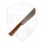 Woods Monkey Widdle Chete, Brown Bone Handle, AEB-L w/ Sheath