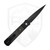 ProTech Godfather Auto, Black Aluminum w/ TechoCarbon Inlay, DLC 154CM - 905-LTD-TC-Black