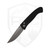Protech Brend Classic Auto, Diamond Texture Black Aluminum, Stonewash Magnacut - WB1105