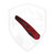 Protech Avalon, Knurled Red Aluminum, DLC Magnacut - PN1103-Red