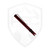 Protech Avalon, Knurled Red Aluminum, DLC Magnacut - PN1103-Red