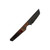 Lex Rex Custom Mini Death Stick,Wood and Red Epoxy Handle, Alabama Damascus #2