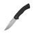 WE Knife Essential Knight, Black Titanium, Satin M390 - 24003-1