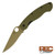 Spyderco Military REC Exclusive OD Green G10, FDE CTS 204P - C36GPODFDE