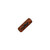 Possum Hollow Pocket Crafts Pocket Worry Stones, Orange Linen Micarta, Brass, Orange Black G10