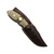Hinderer Knives Emmett Bowie, Natural Micarta, Stonewash Magnacut