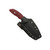 Hinderer Knives Flashpoint Sheepsfoot, Red G10, Battle Black Magnacut
