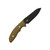 Hinderer Knives Flashpoint Sheepsfoot, Coyote G10, Battle Black Magnacut