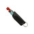 Aux Mfg Custom Pocket Lint, Turquoise G10 Handle, Acid Wash AEB-L