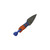 Aux Mfg Custom Pocket Lint, Orange and Blue G10, Acid Wash AEB-L